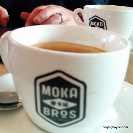 2015 Comfort Foods Beijing China Coffee at Moka Bros