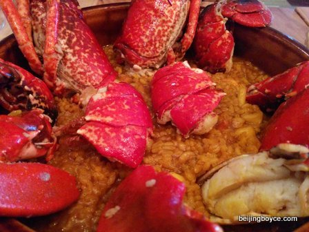 2015 Comfort Foods Beijing China Lobster Rice at Niajo