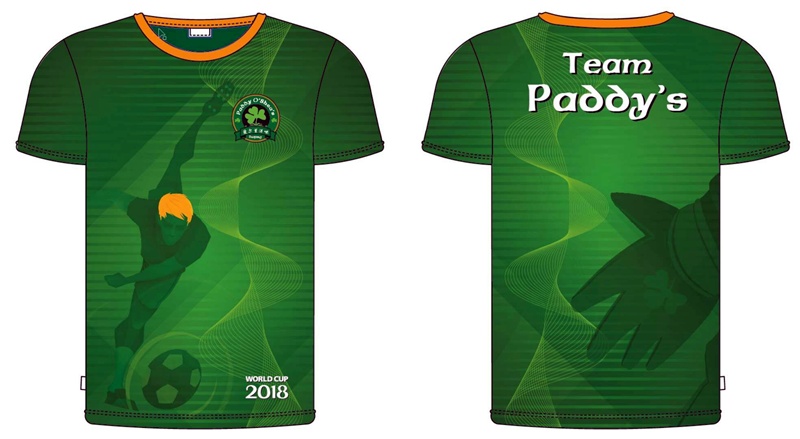 world cup paddy o’shea’s t-shirt