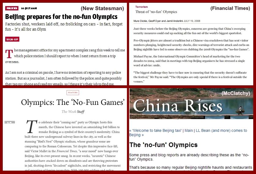 beijing olympic flashback no fun media new statesman collage