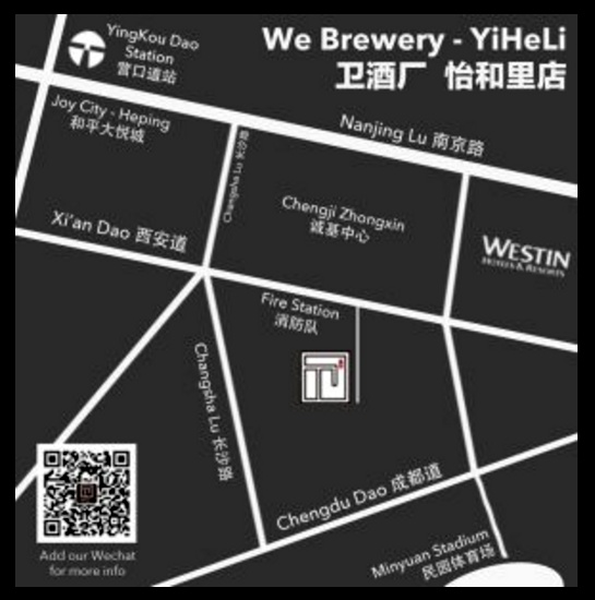 maovember 2017 tianjin we brewrey map