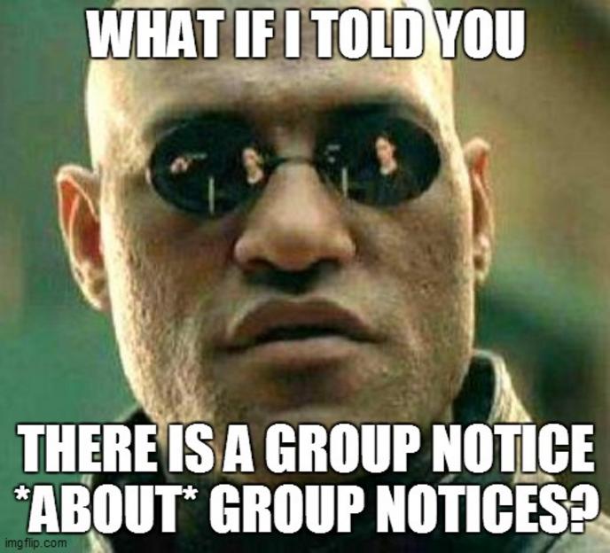 group notice 2
